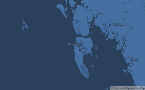 Map of Ko Lanta, Thailand