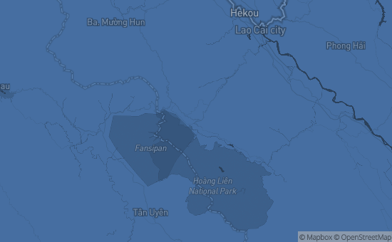 Map of Sapa, Vietnam