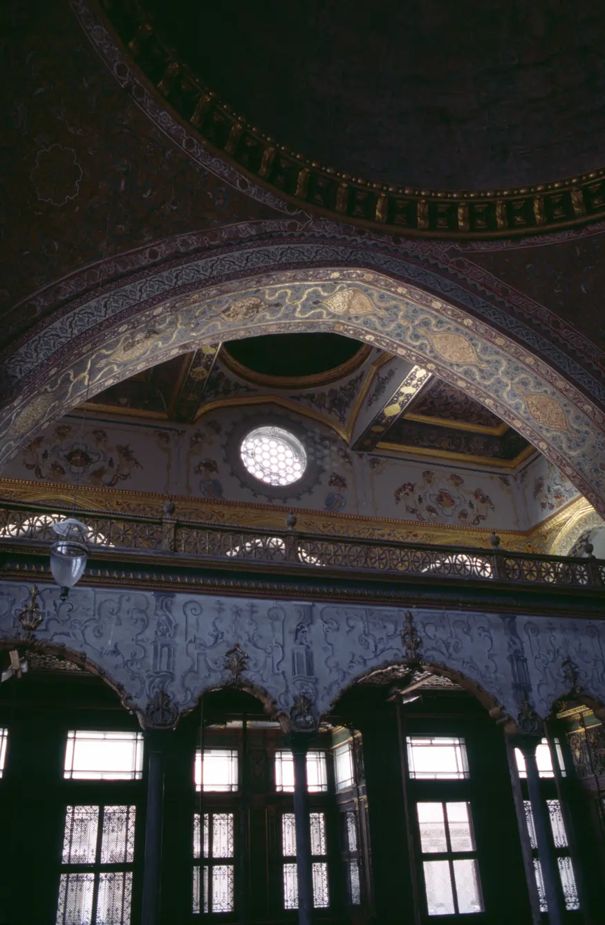 Arabesque designs inside of Topkapi Palace, Istanbul's home of the sultans for almost 400 years.