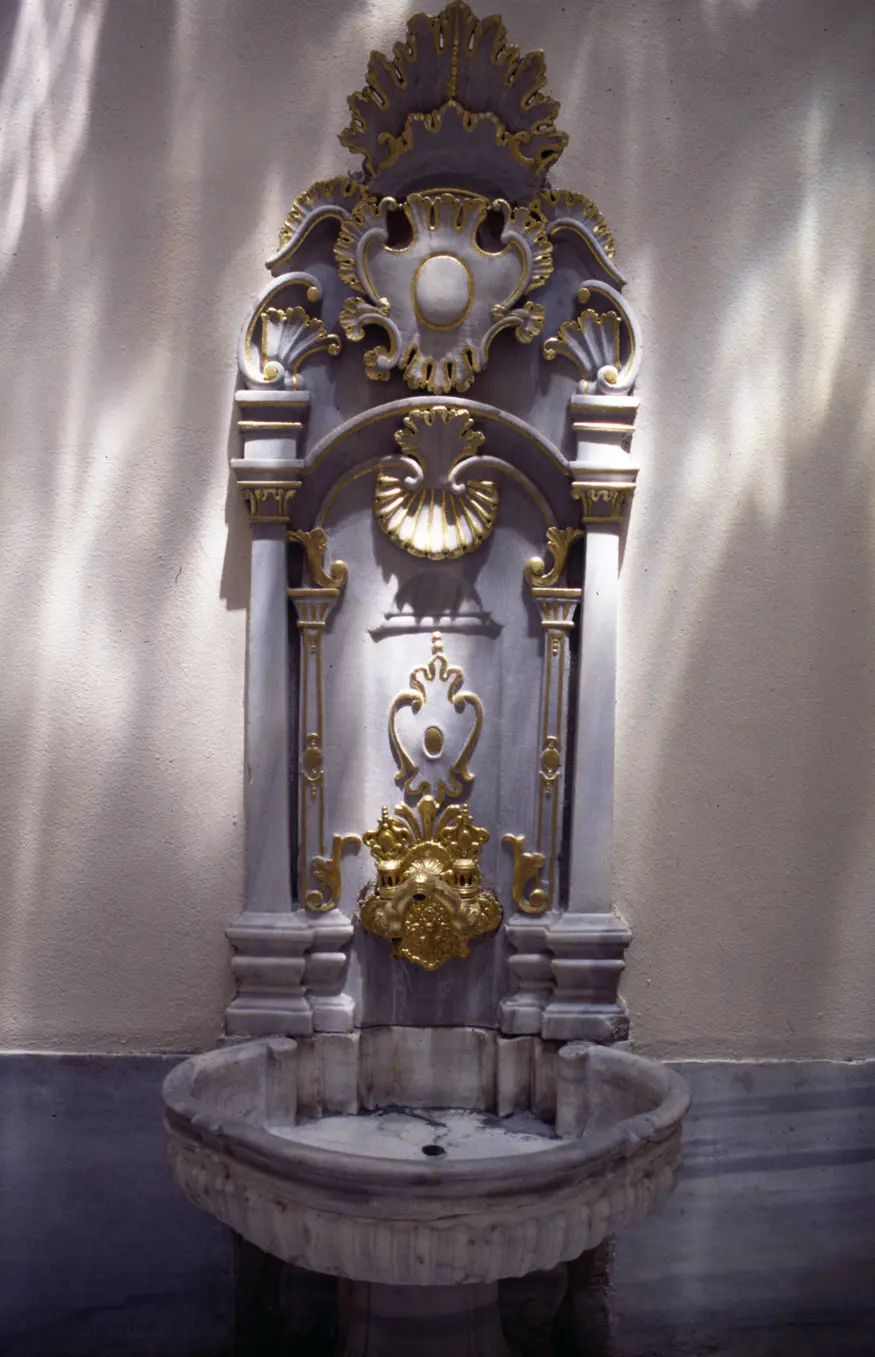 An intricate ablution fountain in Topkapi Palace, Istanbul's home of the sultans for almost 400 years.